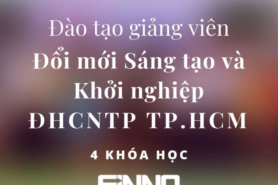 FiNNO - Đào tạo Đổi mới Sáng tạo và Khởi nghiệp tại Đại học Công nghiệp Thực phẩm TP.HCM